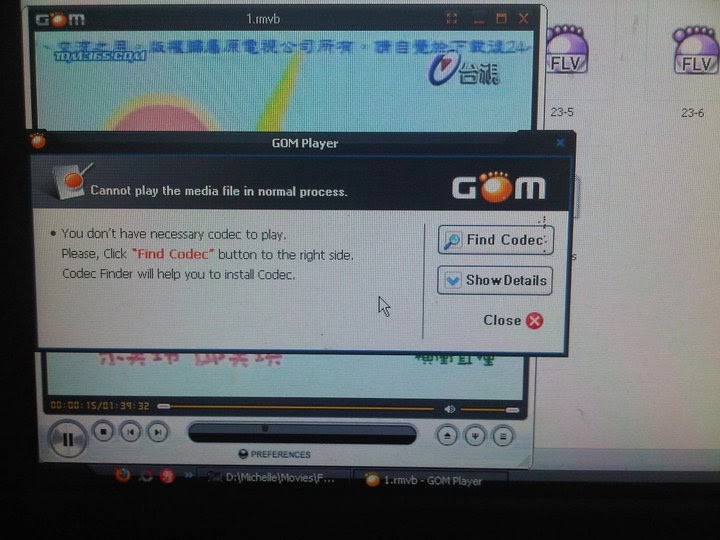 gom player codec rmvb